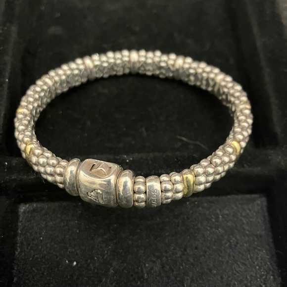 Lagos sterling & 18kt bracelet - Picture 3 of 8
